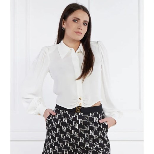 Elisabetta Franchi Koszula | Cropped Fit ze sklepu Gomez Fashion Store w kategorii Koszule damskie - zdjęcie 169877129
