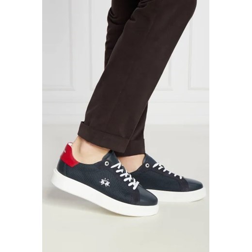 La Martina Sneakersy | z dodatkiem skóry La Martina 44 Gomez Fashion Store
