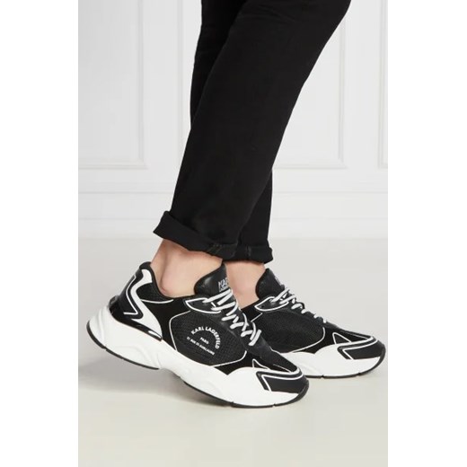 Karl Lagerfeld Sneakersy komet | z dodatkiem skóry Karl Lagerfeld 40 Gomez Fashion Store okazyjna cena