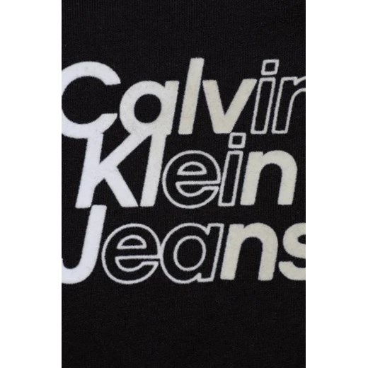 Bluzka dziewczęca Calvin Klein z krótkim rękawem 
