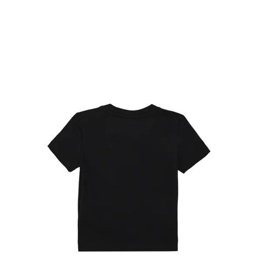 Czarna bluzka dziewczęca Calvin Klein z krótkim rękawem 