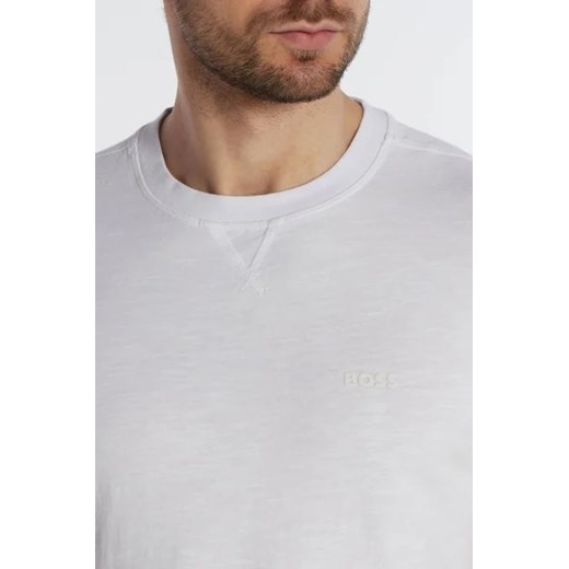 T-shirt męski BOSS HUGO z krótkimi rękawami z bawełny 