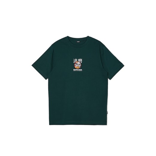 Cropp - Koszulka z haftem - zielony ze sklepu Cropp w kategorii T-shirty męskie - zdjęcie 169878356