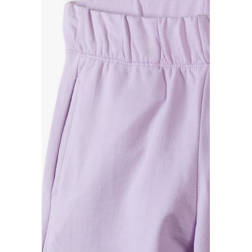 Fioletowe spodnie dresowe dla dziewczynki - comfort fit - Lincoln&Sharks Lincoln & Sharks By 5.10.15. 146 5.10.15