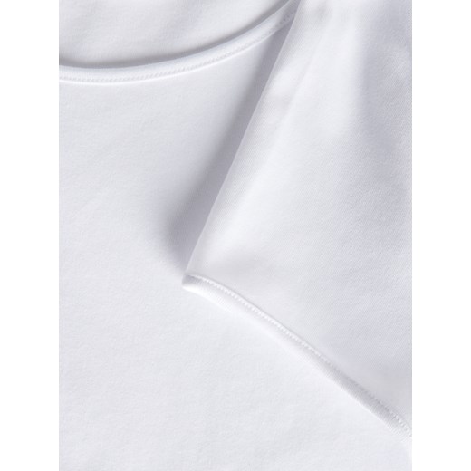 Reserved - Bawełniany t-shirt - złamana biel Reserved M Reserved