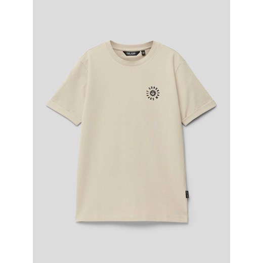 T-shirt z nadrukiem z napisem model ‘Fesser’ ze sklepu Peek&Cloppenburg  w kategorii Bluzki dziewczęce - zdjęcie 169882598