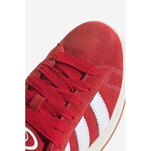 Buty sportowe damskie czerwone Adidas Originals sznurowane 