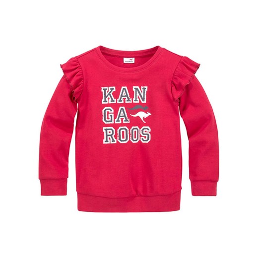 Czerwona bluza dziewczęca Kangaroos 