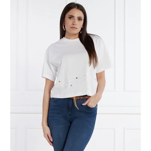 Elisabetta Franchi T-shirt | Oversize fit ze sklepu Gomez Fashion Store w kategorii Bluzki damskie - zdjęcie 169890305