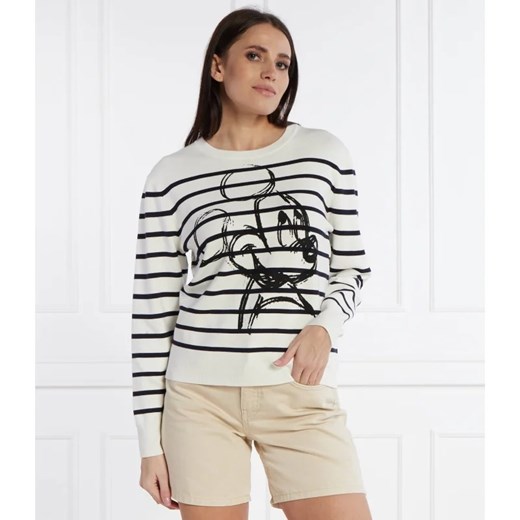 Desigual Sweter DESIGUAL X MICKEY MOUSE | Regular Fit ze sklepu Gomez Fashion Store w kategorii Swetry damskie - zdjęcie 169890315