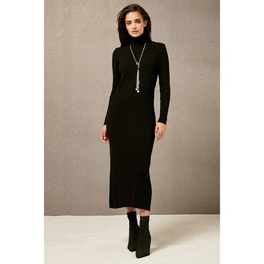 So You Sukienka dzianinowa w kolorze czarnym ze sklepu Limango Polska w kategorii Sukienki - zdjęcie 169893896