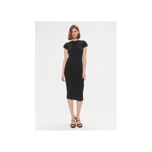 Calvin Klein Sukienka letnia Q-Nova K20K206537 Czarny Slim Fit ze sklepu MODIVO w kategorii Sukienki - zdjęcie 169896009