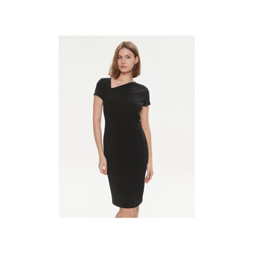 Calvin Klein Sukienka koktajlowa K20K206277 Czarny Regular Fit ze sklepu MODIVO w kategorii Sukienki - zdjęcie 169896017