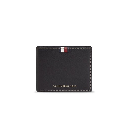 Tommy Hilfiger Portfel męski Th Corp Mini Cc Wallet AM0AM11600 Czarny Tommy Hilfiger uniwersalny MODIVO wyprzedaż