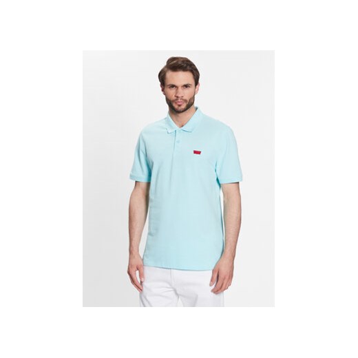 Levi's® Polo Housemark A4842-0019 Niebieski Slim Fit ze sklepu MODIVO w kategorii T-shirty męskie - zdjęcie 169896536