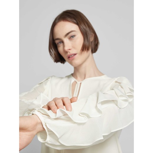 Bluzka damska S.Oliver Black Label z okrągłym dekoltem casual z długim rękawem 