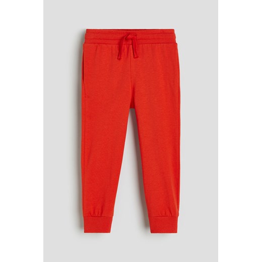 H & M - Dżersejowe joggersy - Pomarańczowy ze sklepu H&M w kategorii Spodnie chłopięce - zdjęcie 169907799