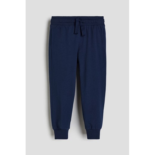 H & M - Dżersejowe joggersy - Niebieski ze sklepu H&M w kategorii Spodnie chłopięce - zdjęcie 169907829