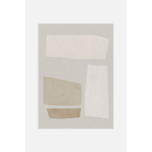 H & M - Pebbles Plakat - Pomarańczowy H & M 50x70 H&M