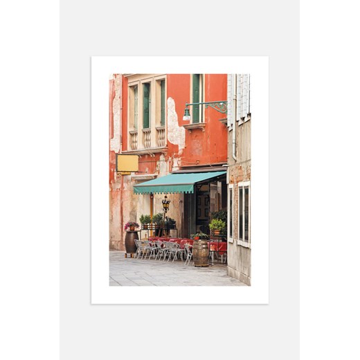 H & M - Restaurant In Venice Plakat - Czerwony ze sklepu H&M w kategorii Plakaty - zdjęcie 169908188