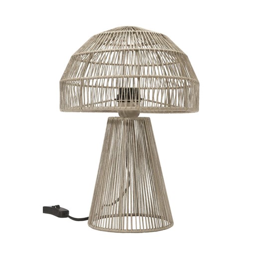 H & M - Lampa Stołowa Porcini 37 Cm - Pomarańczowy ze sklepu H&M w kategorii Lampy stołowe - zdjęcie 169908268