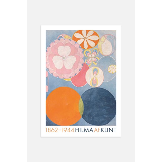H & M - Art No.2 By Hilma Af Klint Plakat - Niebieski ze sklepu H&M w kategorii Plakaty - zdjęcie 169908295