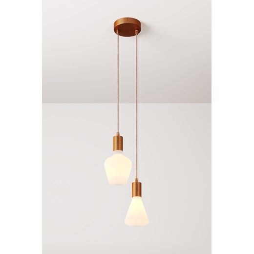 H & M - Multi-ceiling Lamp With 2 Light Bulbs - Pomarańczowy H & M One Size H&M
