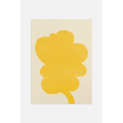H & M - Yellow Leaf Plakat - Żółty ze sklepu H&M w kategorii Plakaty - zdjęcie 169908686