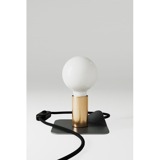 H & M - Lampa Stołowa Magnetic Z Żarówką I Podstawą - Złoty ze sklepu H&M w kategorii Lampy stołowe - zdjęcie 169908738