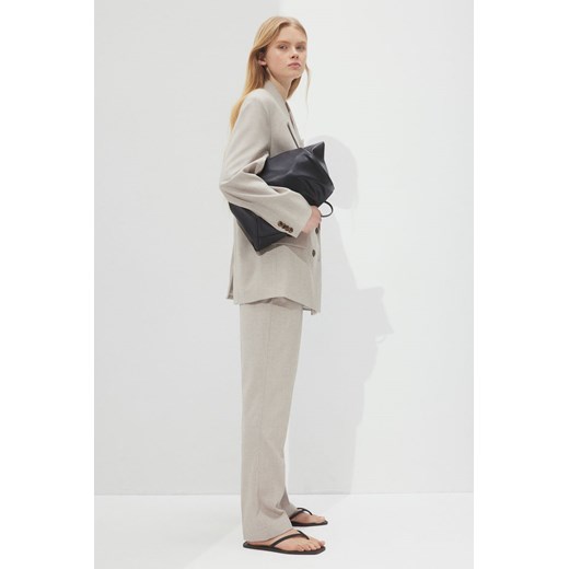 H & M - Wąskie spodnie - Beżowy ze sklepu H&M w kategorii Spodnie damskie - zdjęcie 169908886