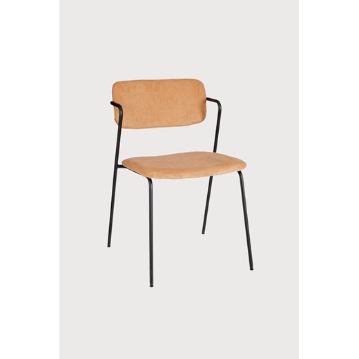 H & M - Upholstered dining chair - Pomarańczowy ze sklepu H&M w kategorii Krzesła - zdjęcie 169909115