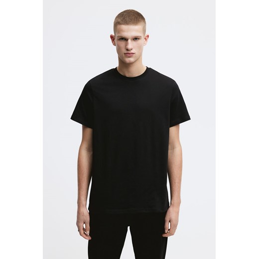 H & M - T-shirt COOLMAX Regular Fit - Czarny ze sklepu H&M w kategorii T-shirty męskie - zdjęcie 169909236