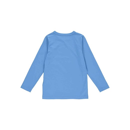 T-shirt chłopięce Fred`s World By Green Cotton niebieski z elastanu 