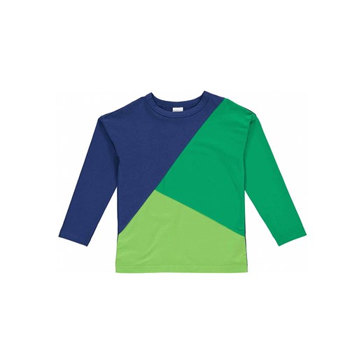 Fred´s World by GREEN COTTON Koszulka &quot;Alfa point&quot; w kolorze granatowo-zielonym ze sklepu Limango Polska w kategorii T-shirty chłopięce - zdjęcie 169909746