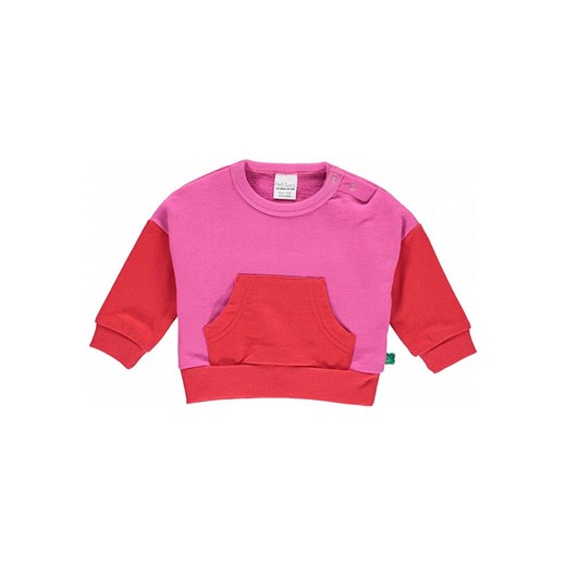 Fred´s World by GREEN COTTON Bluza w kolorze różowo-czerwonym ze sklepu Limango Polska w kategorii Bluzy i swetry - zdjęcie 169909808
