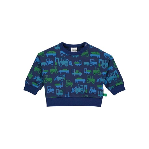 Fred´s World by GREEN COTTON Bluza &quot;Tractor&quot; w kolorze granatowym ze sklepu Limango Polska w kategorii Bluzy i swetry - zdjęcie 169909816