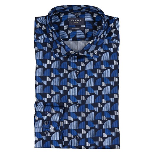 OLYMP Koszula &quot;Luxor&quot; - Modern fit - w kolorze niebieskim ze sklepu Limango Polska w kategorii Koszule męskie - zdjęcie 169910315
