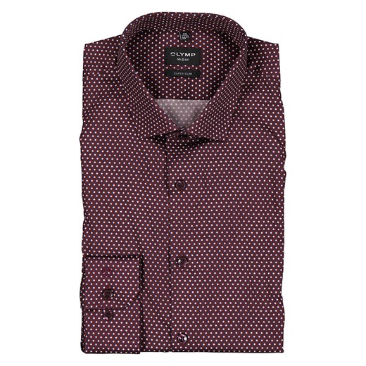 OLYMP Koszula &quot;No 6 six&quot; - Super Slim fit - w kolorze fioletowym ze sklepu Limango Polska w kategorii Koszule męskie - zdjęcie 169910358