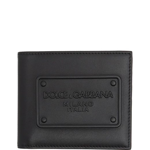 Dolce Gabbana Skórzany portfel Dolce Gabbana Uniwersalny Gomez Fashion Store
