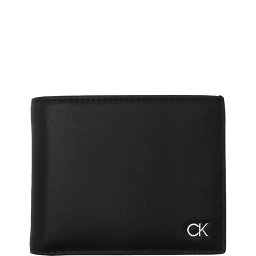 Calvin Klein Skórzany portfel METAL CK ze sklepu Gomez Fashion Store w kategorii Portfele męskie - zdjęcie 169910936