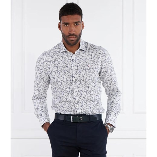Tommy Hilfiger Koszula | Slim Fit | z dodatkiem lnu Tommy Hilfiger 43 promocja Gomez Fashion Store