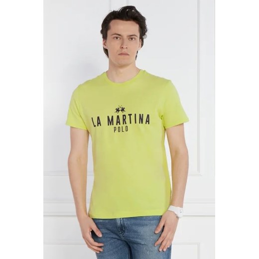 T-shirt męski La Martina z krótkim rękawem