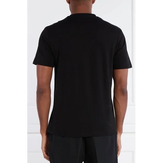T-shirt męski Just Cavalli czarny bawełniany 