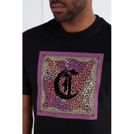 T-shirt męski Just Cavalli z krótkim rękawem