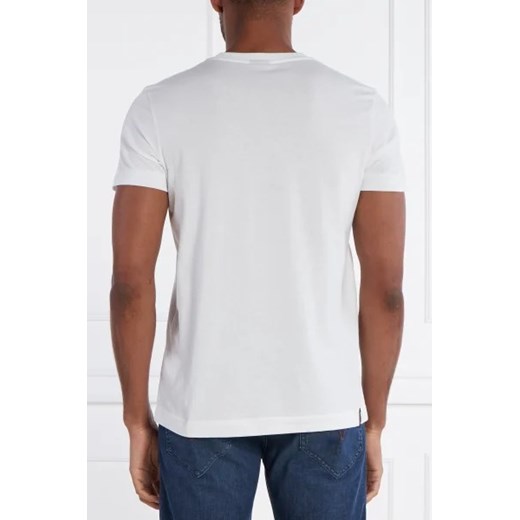 T-shirt męski biały Joop! z krótkimi rękawami 