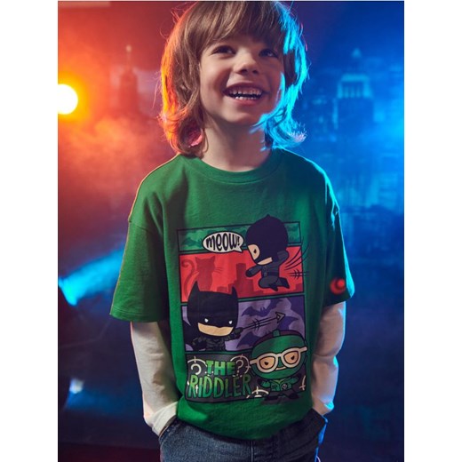 Sinsay - Koszulka Batman - zielony ze sklepu Sinsay w kategorii T-shirty chłopięce - zdjęcie 169913716