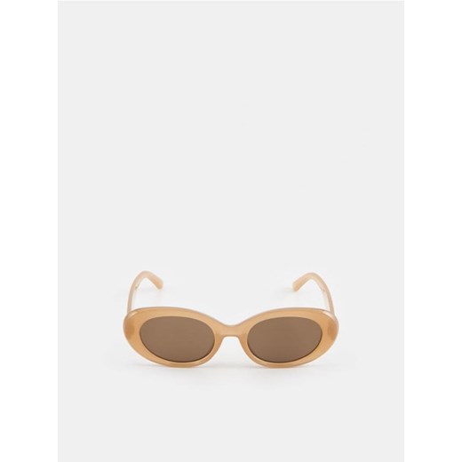 Sinsay - Okulary przeciwsłoneczne - brązowy ze sklepu Sinsay w kategorii Okulary przeciwsłoneczne damskie - zdjęcie 169913769