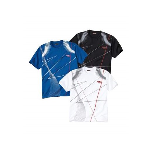 Zestaw 3 t-shirtów ze sklepu Atlas For Men w kategorii T-shirty męskie - zdjęcie 169913917