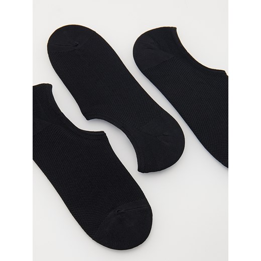 Reserved - Bawełniane skarpetki 3 pack - czarny Reserved 39-42 Reserved