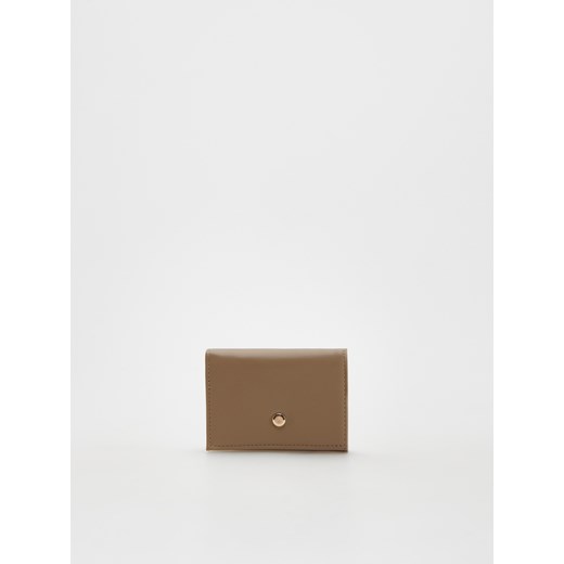 Reserved - Mały portfel - brązowy ze sklepu Reserved w kategorii Portfele damskie - zdjęcie 169935509